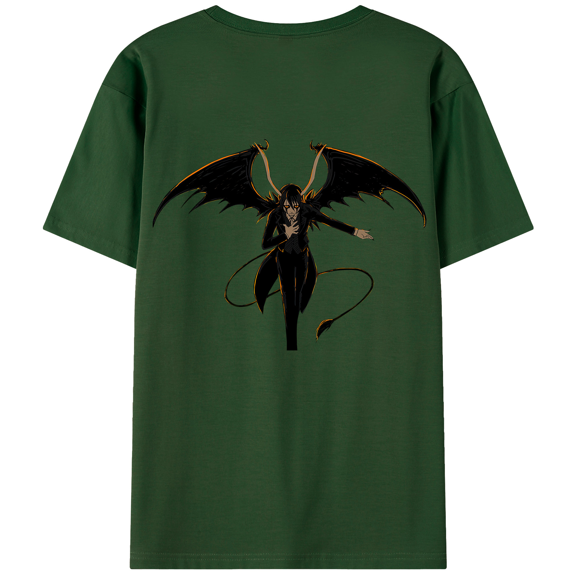 （画像用） ブリーチ ウルキオラ·シファー BLEACH Ulquiorra cifer 綿100％半袖Tシャツ（背面プリント）